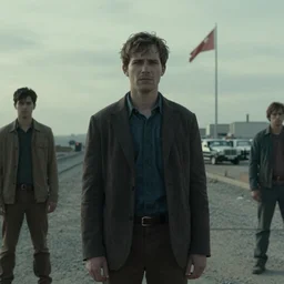 film still from the new live - action netflix movie adaptation,'slay the spire'