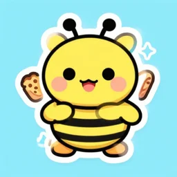 cute miss mascot cabriolaine cabriolaine skiddo food sticker art, cronobreaker, beeple game icon