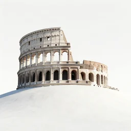 roman house on a hill
