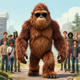 ( sasquatch, bigfoot wearing sunglasses ) jean giraud, georgy kurasov, kimi takemura, android jones, flowstatepaint, fabian jimenez, randal roberts, jake amason, morgan mandala, ct nelson, kirsten zirngibl, justin totemical, ben ridgway, kent baltutat, jonathan solter, andy gilmore, fernando chamarelli, brian scott hampton, blake foster, eric howard, justin lovato, peter westermann, archan nair