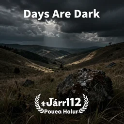 Days Are Dark out in the holler surreal digital art