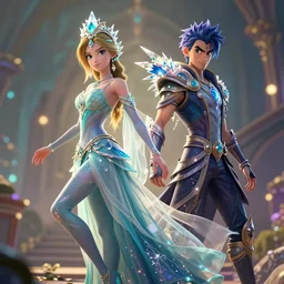 Cinematic stills from the Netflix original series Arcane and Dragon Prince crossover, full-body, bloom, dynamic poses, diaphanous cloth, intricate crystalline and feather jewelry, ornate, filigree, arcane, cinematic lighting, by WLOP!!!!, by James Gurney!!!, Maxfield Parrish!!, portfolio illustration, highly detailed, trending on Artstation, CGsociety, HQ, 8k, 35mm lens, f2.8, Bokeh,