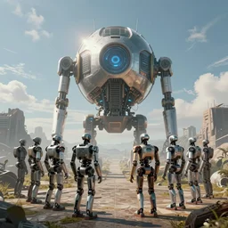 It was a clear day in the land of robots and the team was looking for the escaped hyper dimensional object