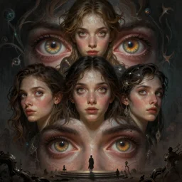 epic professional digital art of hungry eyes, atmospheric lighting, painted, complex, detailed, ominous background, leesha hannigan, wayne haag, reina rocin, ignacio fernandez rios, mark ryden, iris van herpen, epic, stunning, magnificent, very wow, cinematic, masterpiece, complex, with a clear focus, on trend on artstation