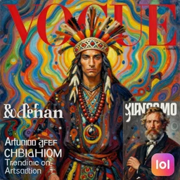 shaman, vogue magazine, elle magazine, instagram fashion, ilya kuvshinov, john singer sargent, trending on artstation, oil painting, psychedelic, intricate