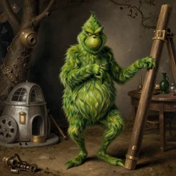 the grinch by jheronimus bosch,