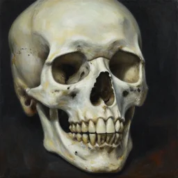 Artistic interpretation of death, painting