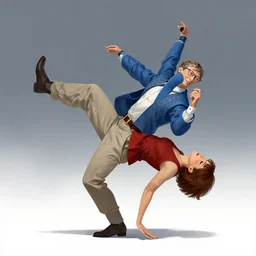depiction Bill gates break dancing in the middle of times square illustration by Ruan Jia and Mandy Jurgens and William-Adolphe Bouguereau, Artgerm, 4k, digital art, surreal, space dandy style, highly detailed, godsend, artstation, digital painting, concept art, smooth, sharp focus, illustration by Ruan Jia and Mandy Jurgens and William-Adolphe Bouguereau