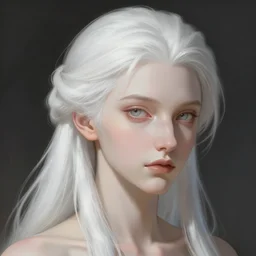 gallent whitehaired portrait, sci-fi face, elegant, highly detailed, digital painting, artstation, concept art, smooth, sharp focus, illustration, art by artgerm and greg rutkowski and alphonse mucha