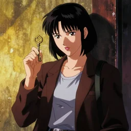 key anime visuals of pulp fiction ( 1 9 9 4 ) fabienne