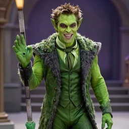 Robert Pattinson as the green goblin