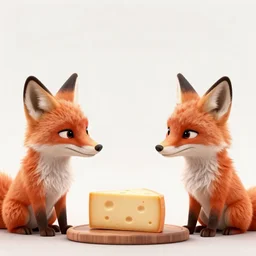 foxes judging a cheese competition, furry, cute, disney concept art, pixar, artstation, detailed, award winning, dramatic lighting, snooty expression, smug, cheese, fox, cheese competition, judges