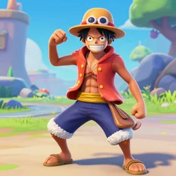monkey d. luffy in fortnite