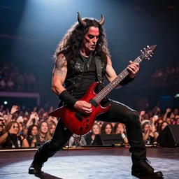 The Devil playing the most epic guitar solo with Metallica live in concert in front of fans