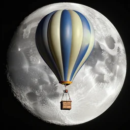 baloon on the moon