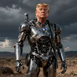 Donald Trump assimilated by the Borg