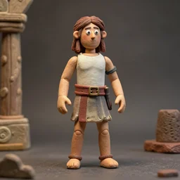 claymation oedipus rex, photo, detailed, 4k