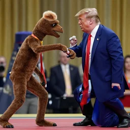 Harambe fights Trump