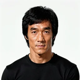 portrait of bruce lee, in style of think different poster, highly detailed, symmetry, hyper realistic