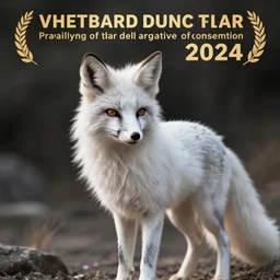 white - haired fox