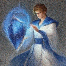 character concept portrait of focused Tyler Posey as a wizard enchanting a shield spell, a floating spell book in the center, abs, white-blue robes, elegant, digital painting, concept art, smooth, sharp focus, illustration, from Metal Gear, by Ruan Jia and Mandy Jurgens and William-Adolphe Bouguereau, Artgerm
