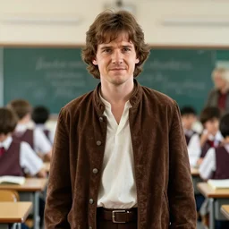 anakin skywalker in a school