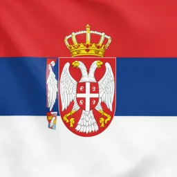 a flag of serbia