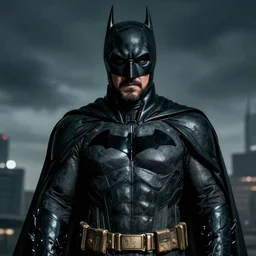 Keanu Reeves saving the world as the new Batman. Highly detailed movie poster.