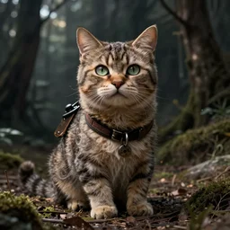 humanoid homeless cat, concept art, d & d, fantasy