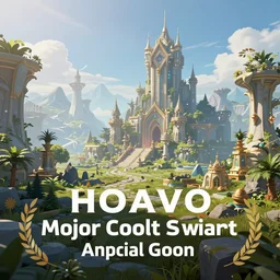 beautiful realistic landscape photo of fantasy mmo world, intricate detailed, innovation, bright modern style, artstation, unreal render, depth of field, ambient lighting, award winning, stunning