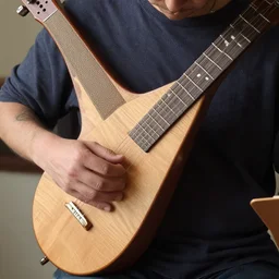 plucked wood