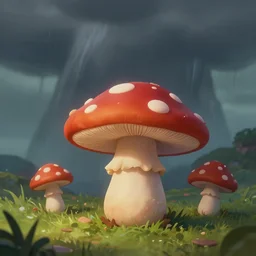 ❤🔥🍄🌪, trending on art station