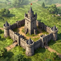 Age of Empires II castle