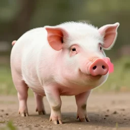 hybrid of monkey and pig