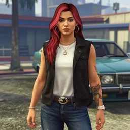 pokimane in gta v