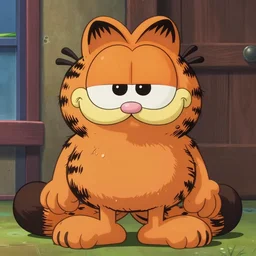 a still of garfield in spirited away ( 2 0 0 1 )
