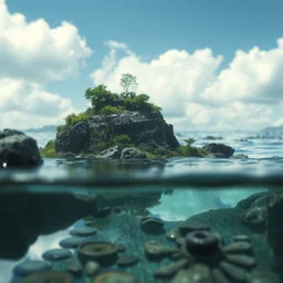 sci cyberpunk natur! photography futures hyperrealistic artwork sustentability science water resgenerative technologies to disruptive creation