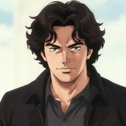 Jack Black illustration by Takehiko Inoue, cinematic