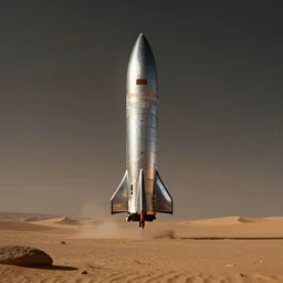 a silver space rocket in a martian desert, by jean delville and sophie anderson and mandy jurgens, retrofuturism, moody atmosphere, cinematic atmospheric, cinematic lighting, golden ratio, perfect composition, elegant, no crop, extremely detailed, 4 k, hd, sharp focus, masterpiece, trending on artstation