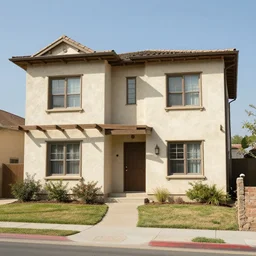 a suburban stucco house owned by a member of the bene gesserit sisterhood