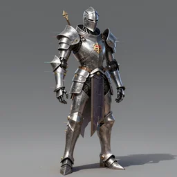 a glitch art full body character portrait of robotic cyborg knight / wizard trending on artstation deviantart pinterest detailed realistic hd 8 k high resolution