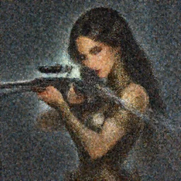 jessica alba girl as a sniper, fantasy magic, light night, intricate, elegant, sharp focus, illustration, highly detailed, digital painting, concept art, matte, art by wlop and artgerm and ivan shishkin and andrey shishkin, masterpiece