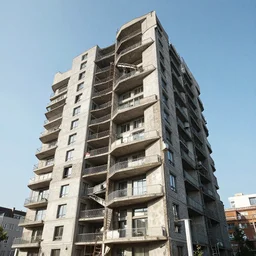 an appartments building deconstructivism