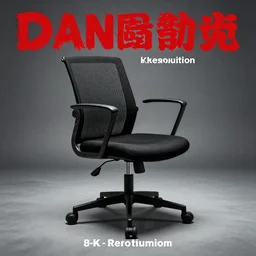 dangerous chair, 8 k resolution, advertisement