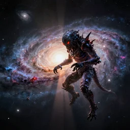 the creature that eats galaxies