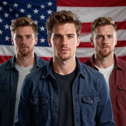 portrait of usa human, 8 k uhd, unreal engine, octane render in the artstyle of finnian macmanus, john park and greg rutkowski