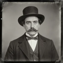 tintype photo, freakshow
