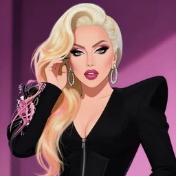 lady gaga anime character