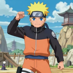@Mfchar as a ninja in Naruto , by Hayao Myazaki