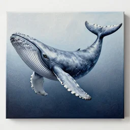 whale swimming in the sky, painting, canvas, insanely detailed and intricate, hypermaximalist, elegant, ornate, hyper realistic, super detailed